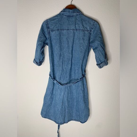 Speed Control Blue Denim Dress - Picture 5 of 5